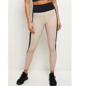 ALL FENIX Ivy High Rise Leggings Black Pink White Size Small